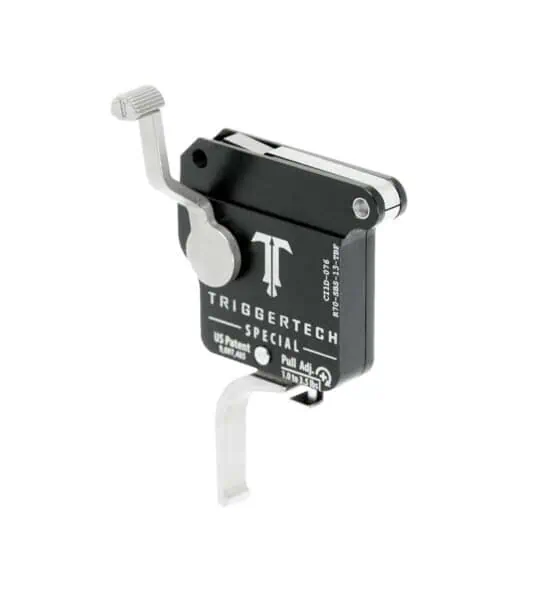 TT right safety, silver Flat, NO bolt release